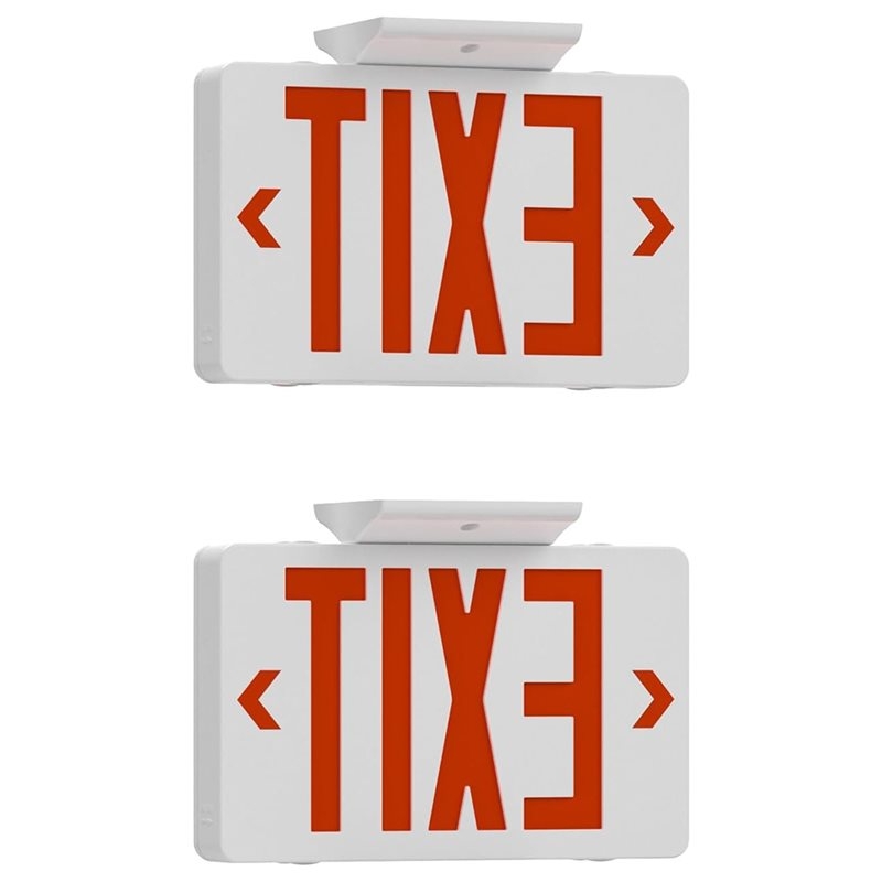 Emergency Exit Sign - Lumière de sortie LED homologuée UL