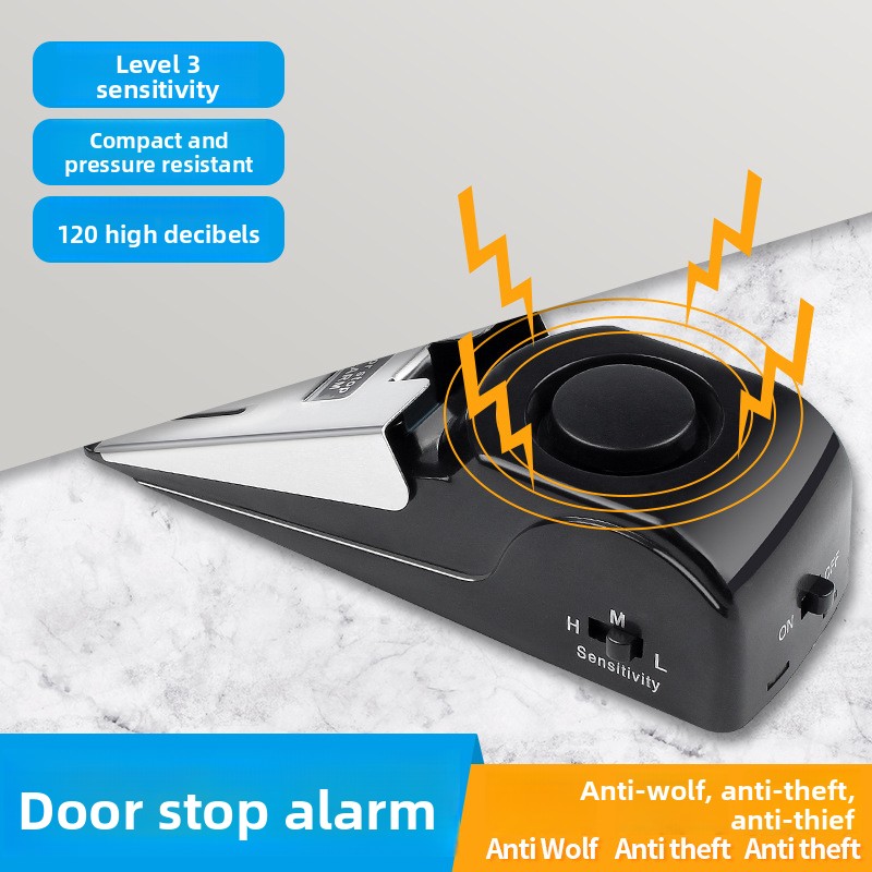 Door Stop Alarm - Butoir de porte domestique femelle, dispositif