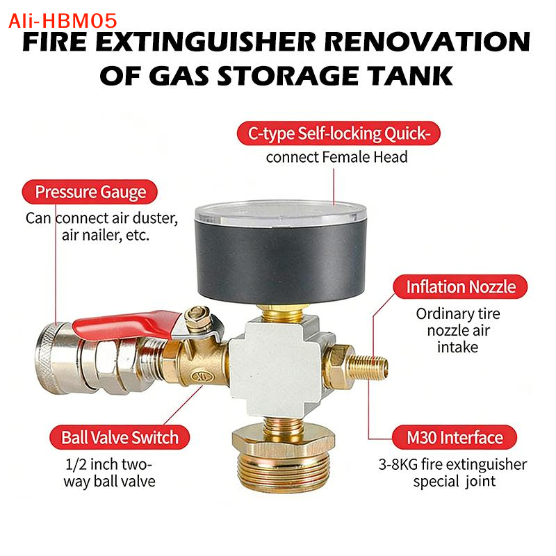 Fire Extinguisher Small - (HB05) Adaptateur de pression pour petit