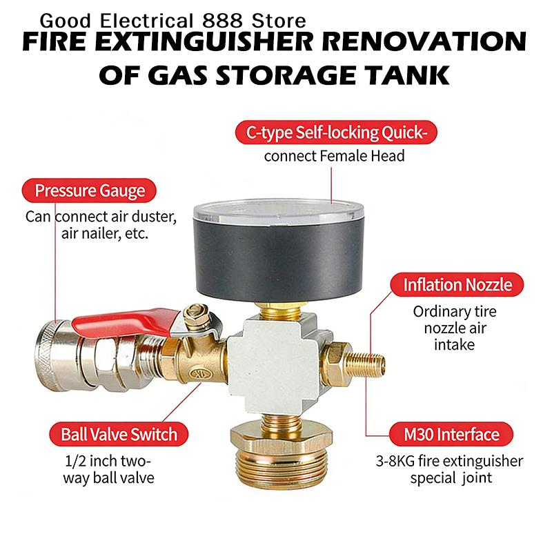 Adaptateur de pression pour pe - Fire Extinguisher Small avis et prix