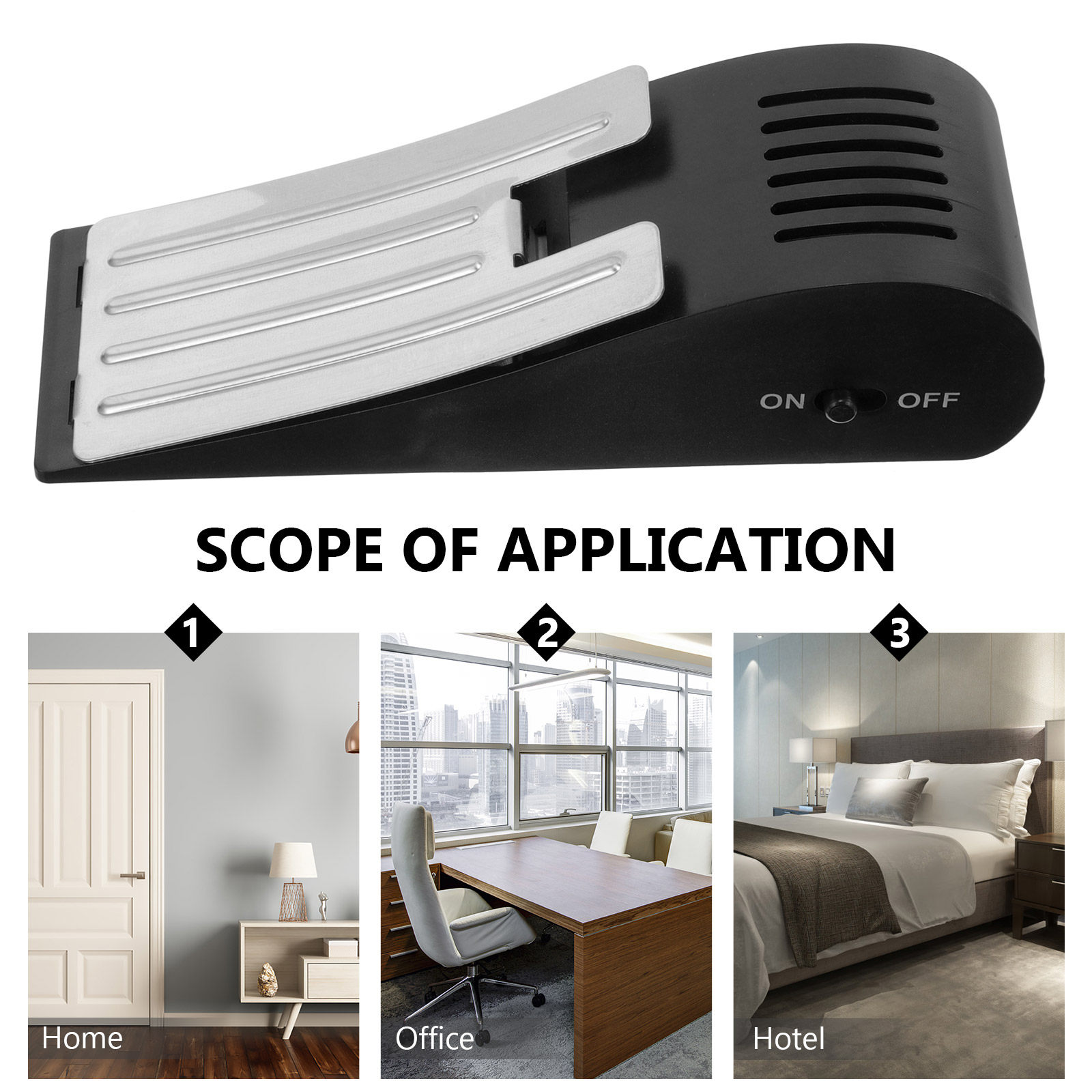 Cale de sécurité pour porte, r - Door Stop Alarm avis et prix