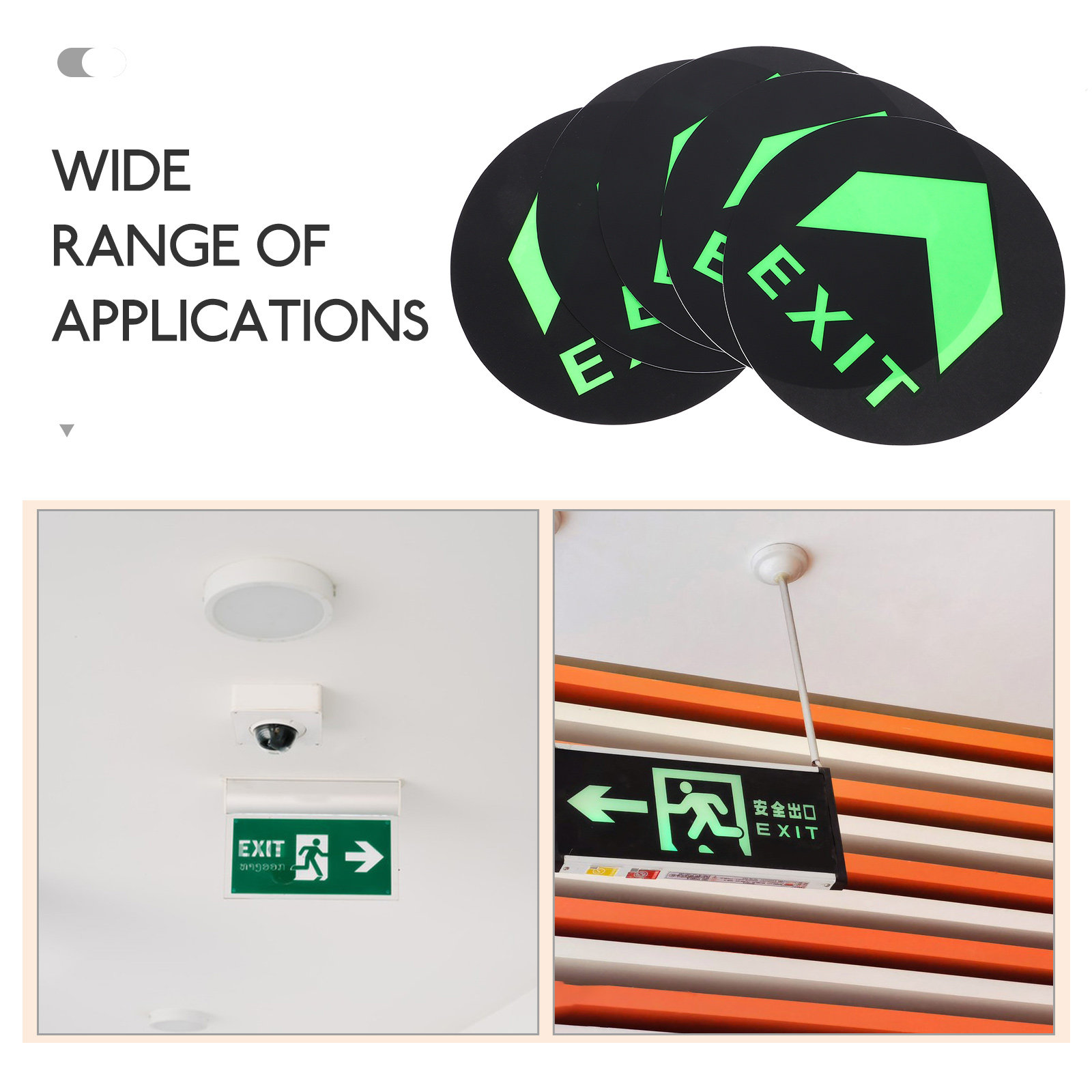 Autocollant de sol lumineux de - Emergency Exit Sign avis et prix