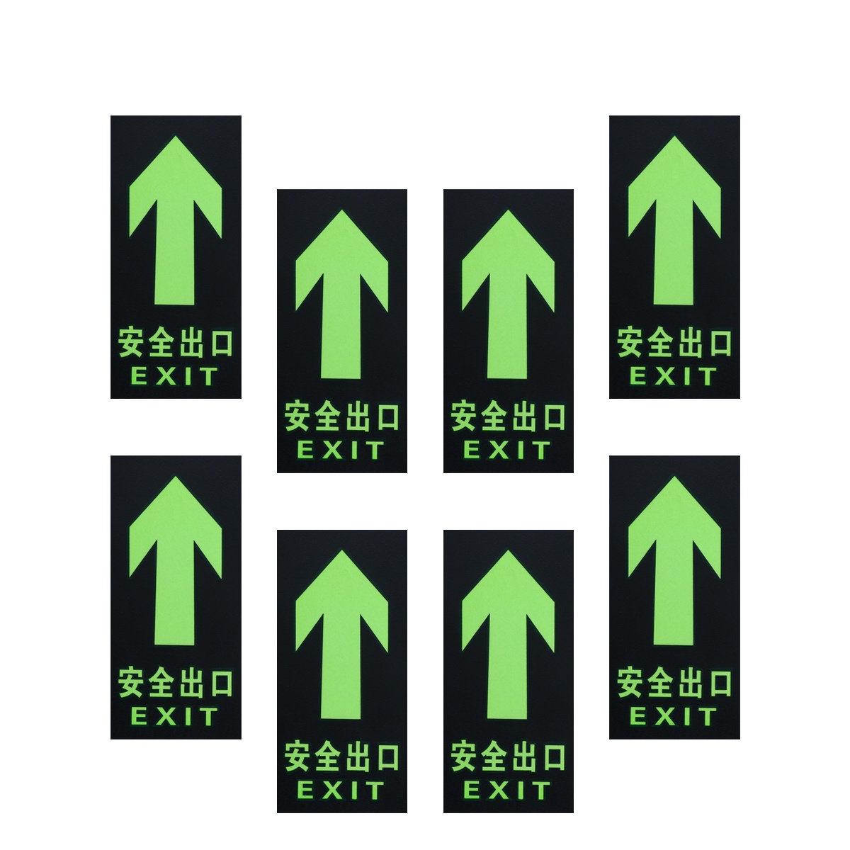 Autocollant mural lumineux de  - Emergency Exit Sign avis et prix
