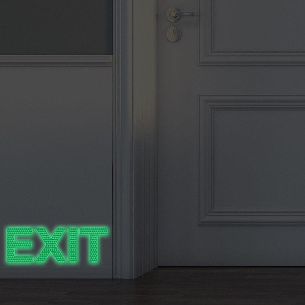 Autocollant mural lumineux de  - Emergency Exit Sign avis et prix